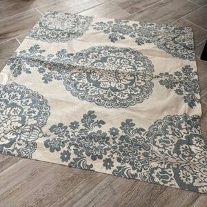 Pottery Barn Lucianna Medallion Euro Size Sham - Blue (Set of 2)